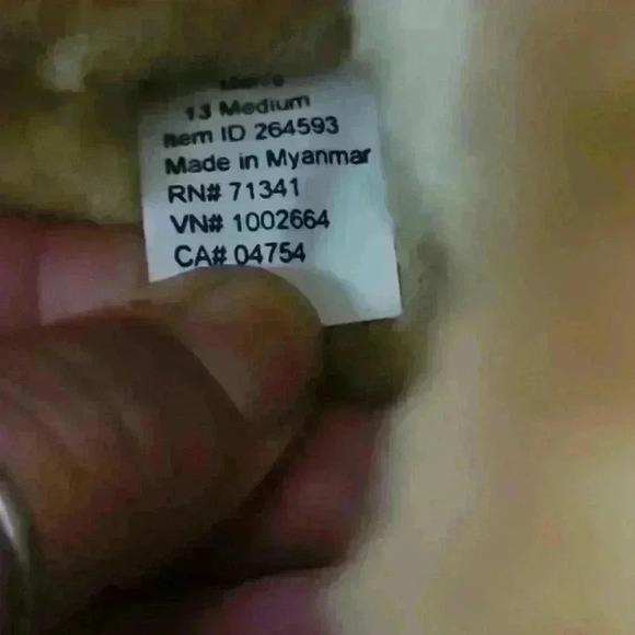 L.L. Bean Men's Tan  Wicked Good Moccasins 13 - Picture 11 of 15